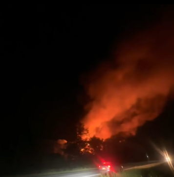 Crews Battle Significant Structure Fire On Lake Joseph Road Monday Night