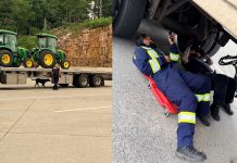 OPP And CBSA Team Up For Commercial Vehicle Enforcement In Lansdowne