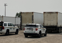 Warnings And Charges Issued After Commercial Motor Vehicle inspections In Orillia
