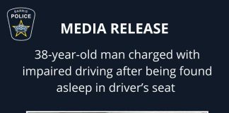 Oro-Medonte Man Charged After He Was Found Passed Out Behind The Wheel