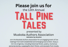 Muskoka Authors Association Presents The 13th Annual Tall Pine Tales