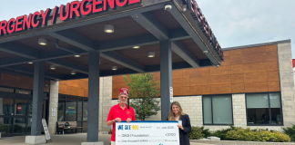 Midland District Shrine Club Donates $1000 To Georgian Bay General Hospital Foundation