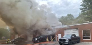Crews Battle Fire On Bethune Drive In Gravenhurst On Saturday Night