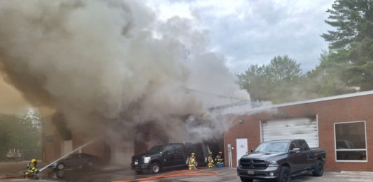 Crews Battle Fire On Bethune Drive In Gravenhurst On Saturday Night