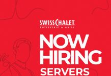 Swiss Chalet In Bracebridge Is Hiring Servers