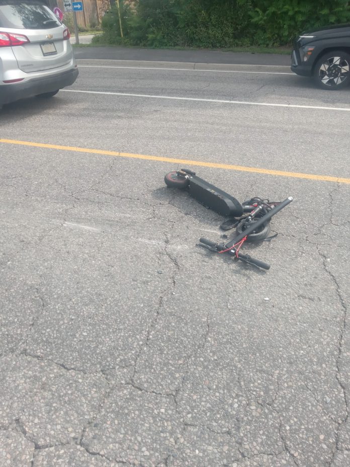 scooter crash