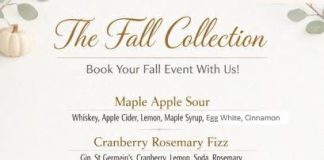 The Fall Menu Is Here From Cottage Country Cocktails