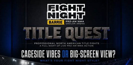Fight Night Barrie Event Happens Friday, November 20 At Sadlon Arena