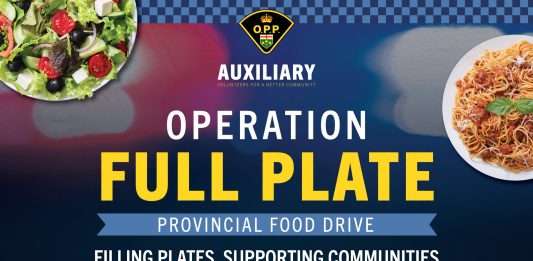 OPP Auxiliary Launches Province-Wide Food Drive