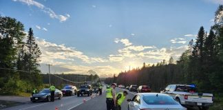 Joint Traffic Enforcement Initiative In Algonquin Park Checked Over 400 Vehicles