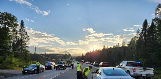 Joint Traffic Enforcement Initiative In Algonquin Park Checked Over 400 Vehicles