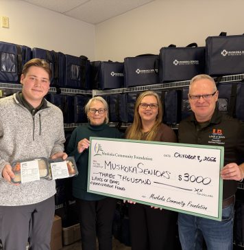 Lake Of Bays Charitable Fund Awards Grant To Muskoka Seniors