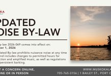 Updated Noise By-law Takes Effect In Muskoka Lakes On Nov. 1