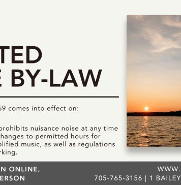 Updated Noise By-law Takes Effect In Muskoka Lakes On Nov. 1